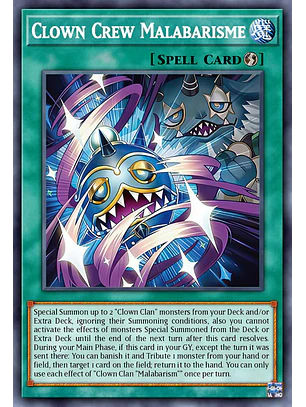 Clown Crew Malabarisme - BLZD-EN061 - Super Rare 1st Edition