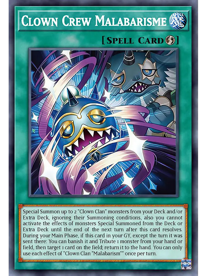 Clown Crew Malabarisme - BLZD-EN061 - Super Rare 1st Edition 1