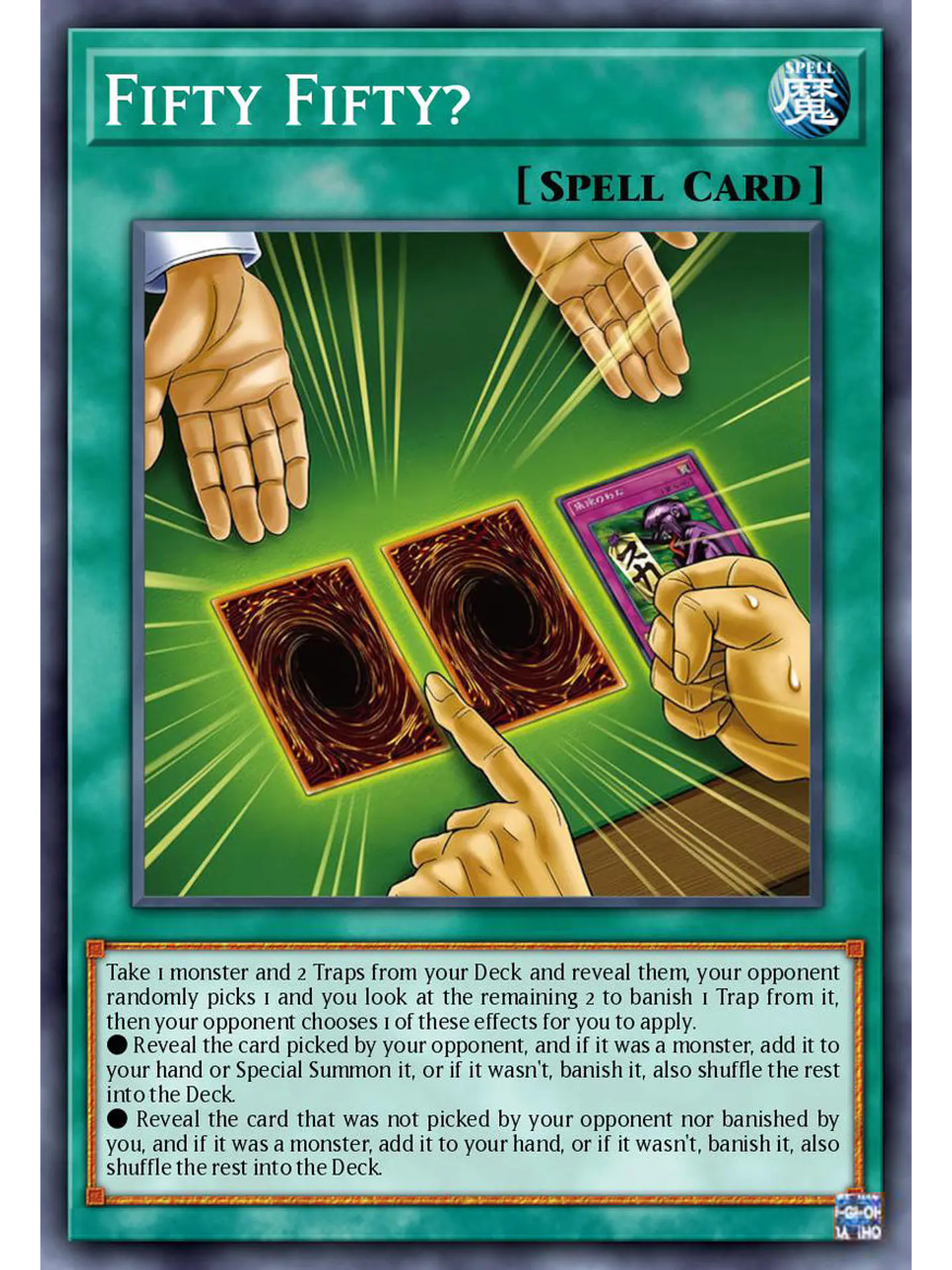 Fifty Fifty? - BLZD-EN070 - Common 1st Edition 1