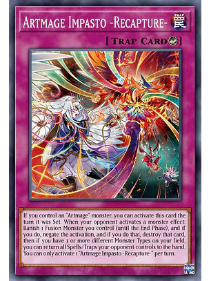 Artmage Impasto -Recapture- - BLZD-EN072 - Common 1st Edition