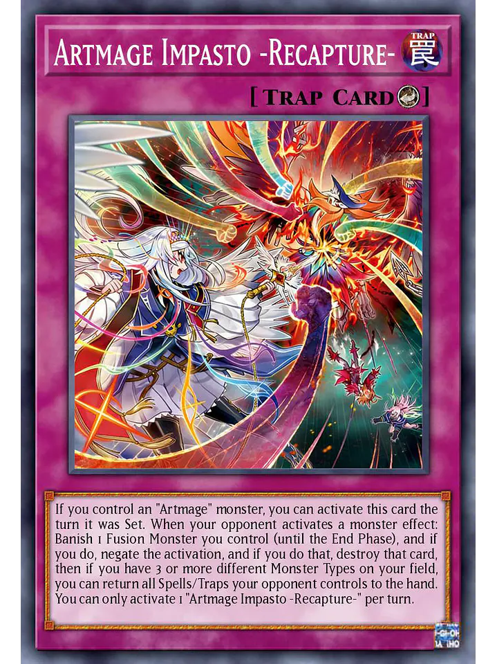 Artmage Impasto -Recapture- - BLZD-EN072 - Common 1st Edition 1