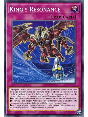 King's Resonance - BLZD-EN071 - Common 1st Edition
