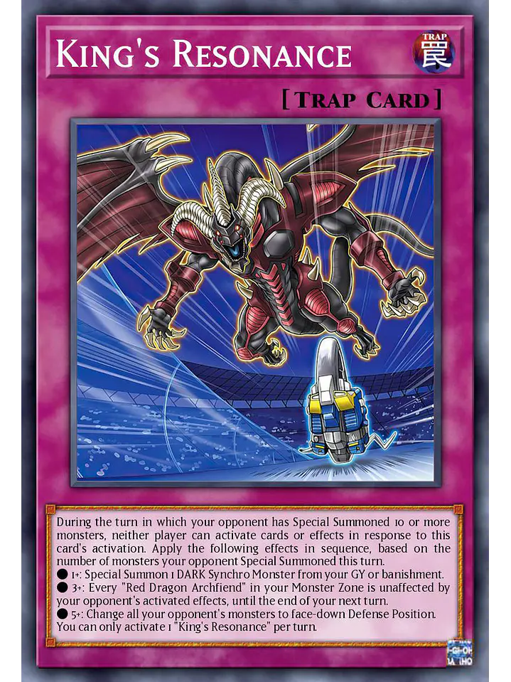 King's Resonance - BLZD-EN071 - Common 1st Edition 1