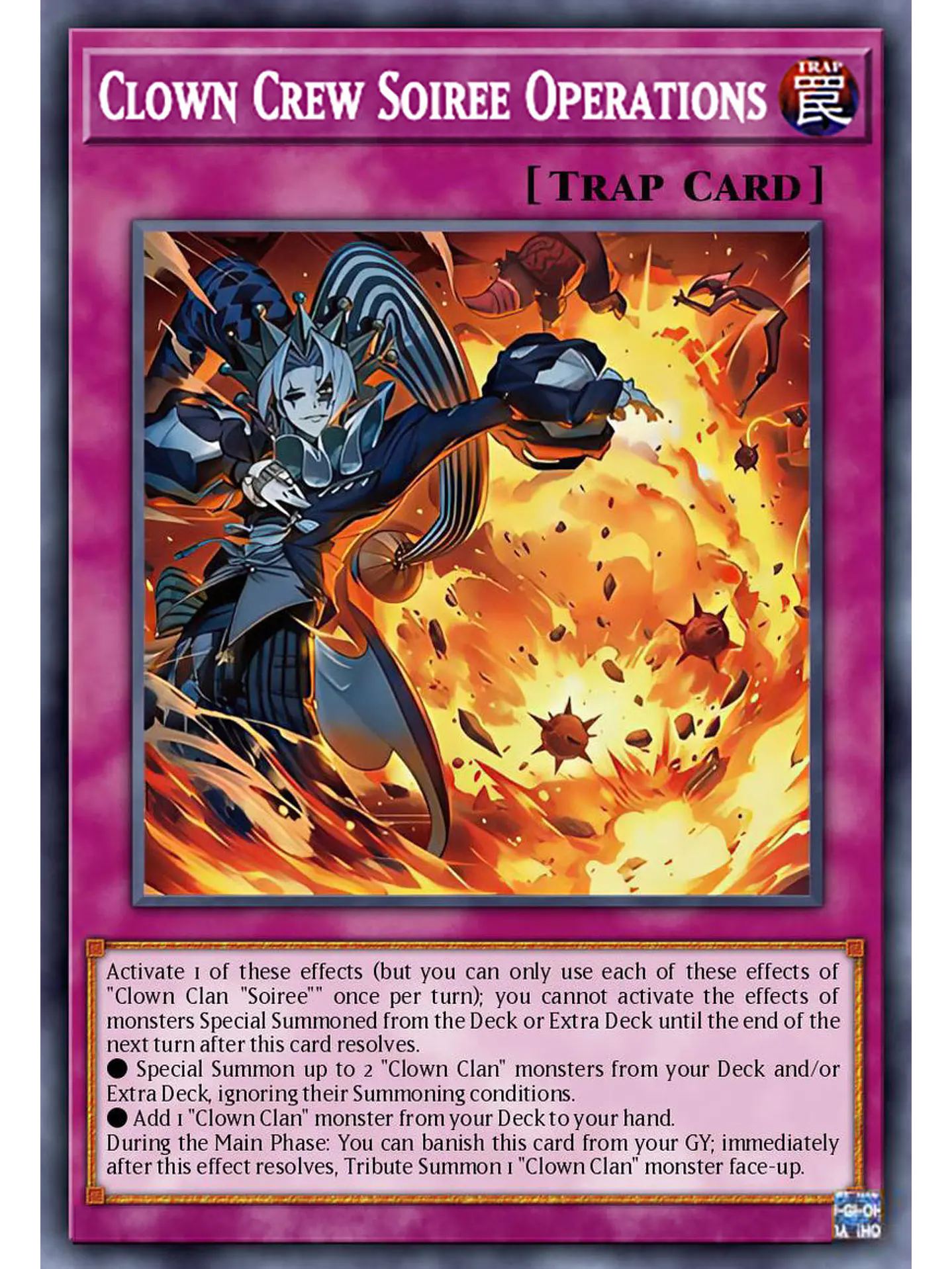 Clown Crew Soiree Operations - BLZD-EN073 - Common 1st Edition 1