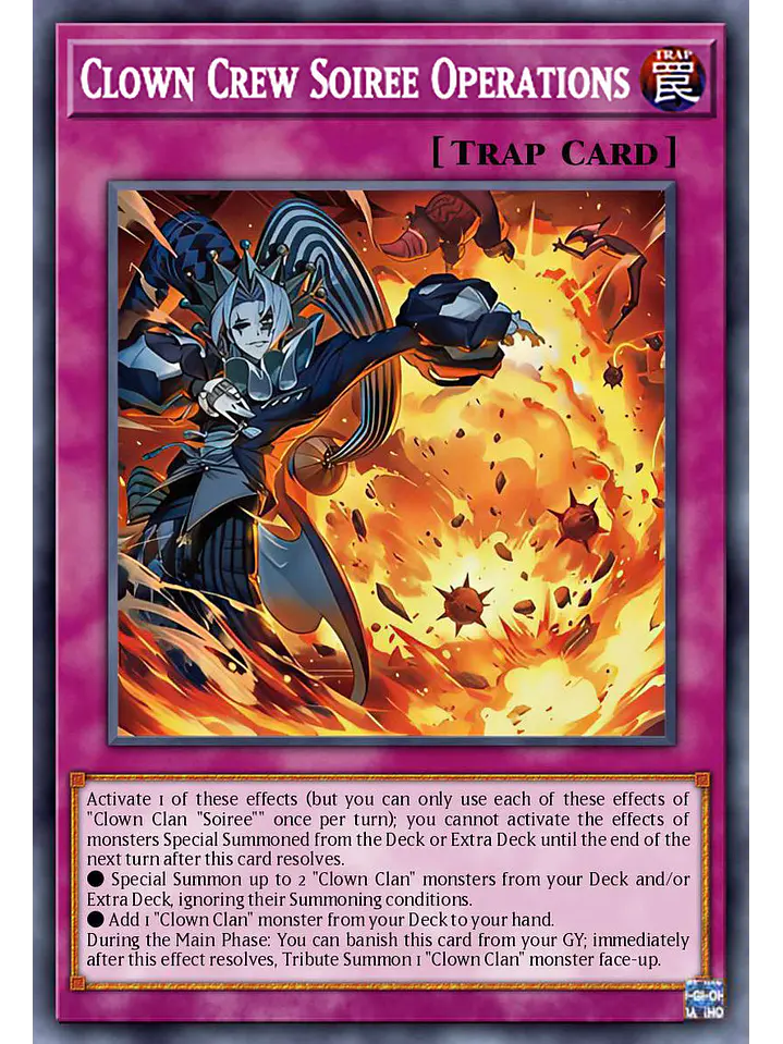 Clown Crew Soiree Operations - BLZD-EN073 - Common 1st Edition 1