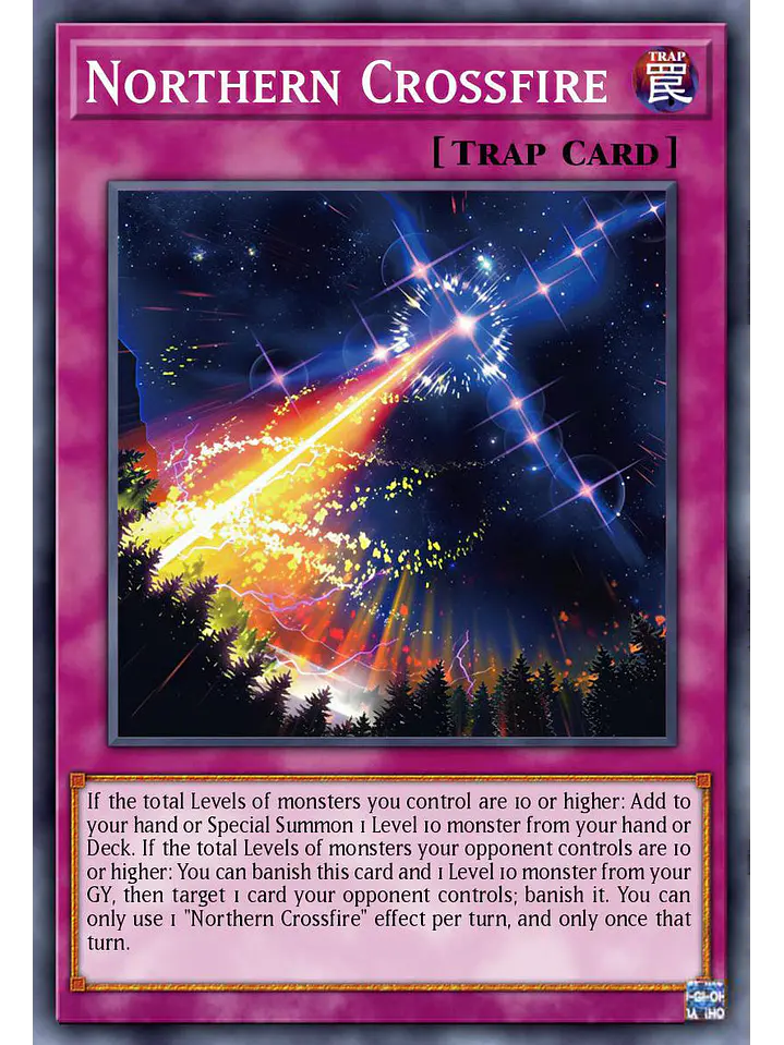 Northern Crossfire - BLZD-EN076 - Common 1st Edition 1