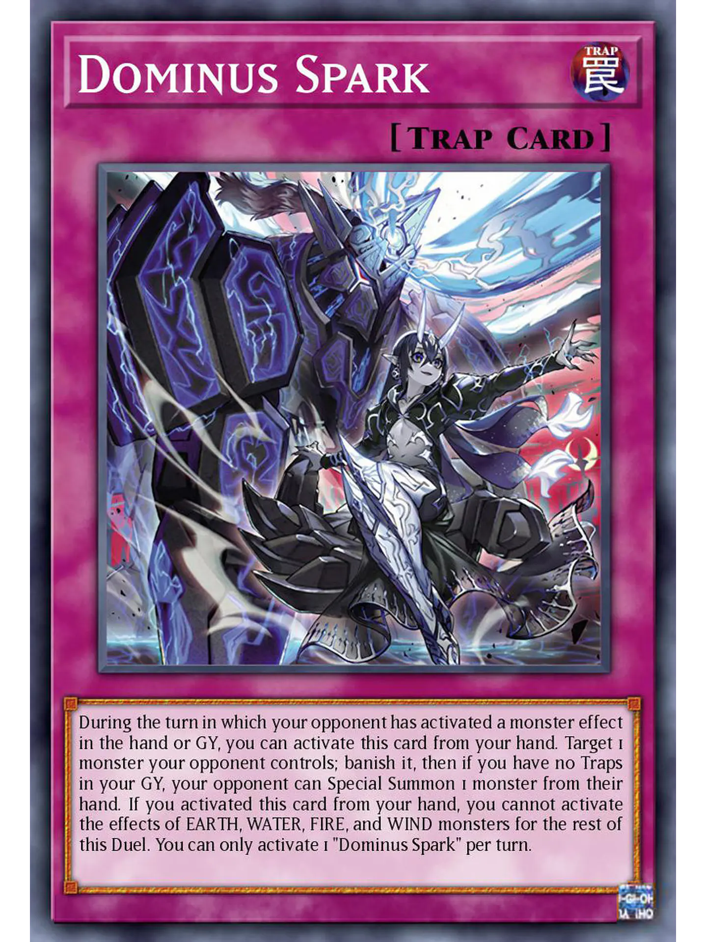 Dominus Spark - BLZD-EN077 - Starlight Rare 1st Edition 1