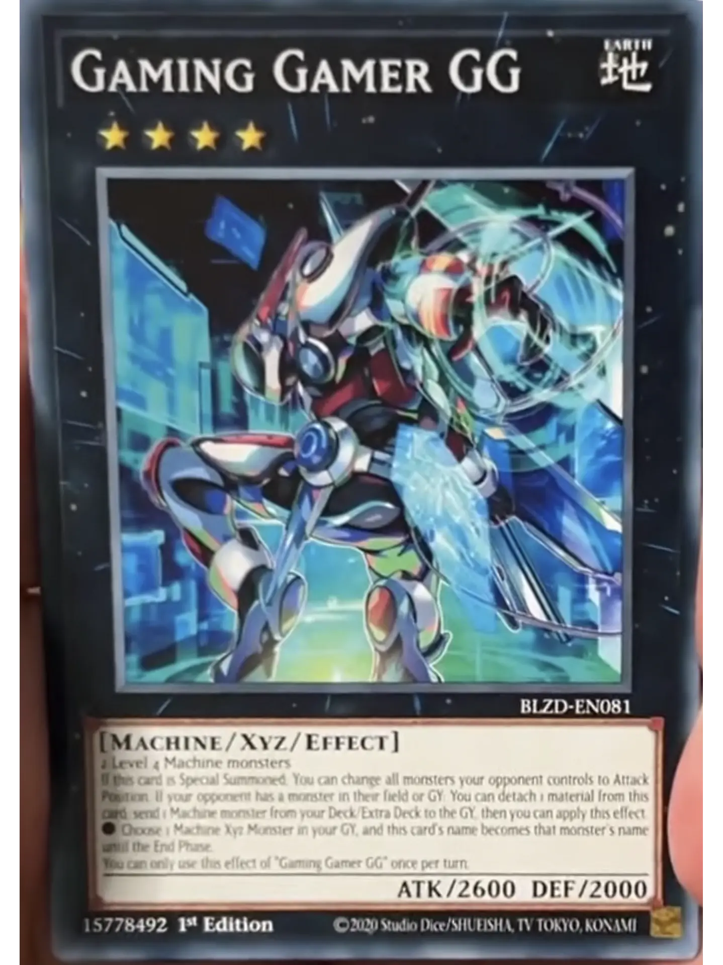 Gaming Gamer GG - BLZD-EN081 - Common 1st Edition 1