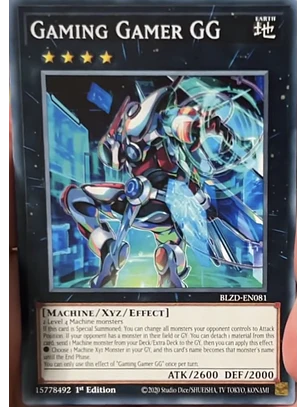 Gaming Gamer GG - BLZD-EN081 - Common 1st Edition