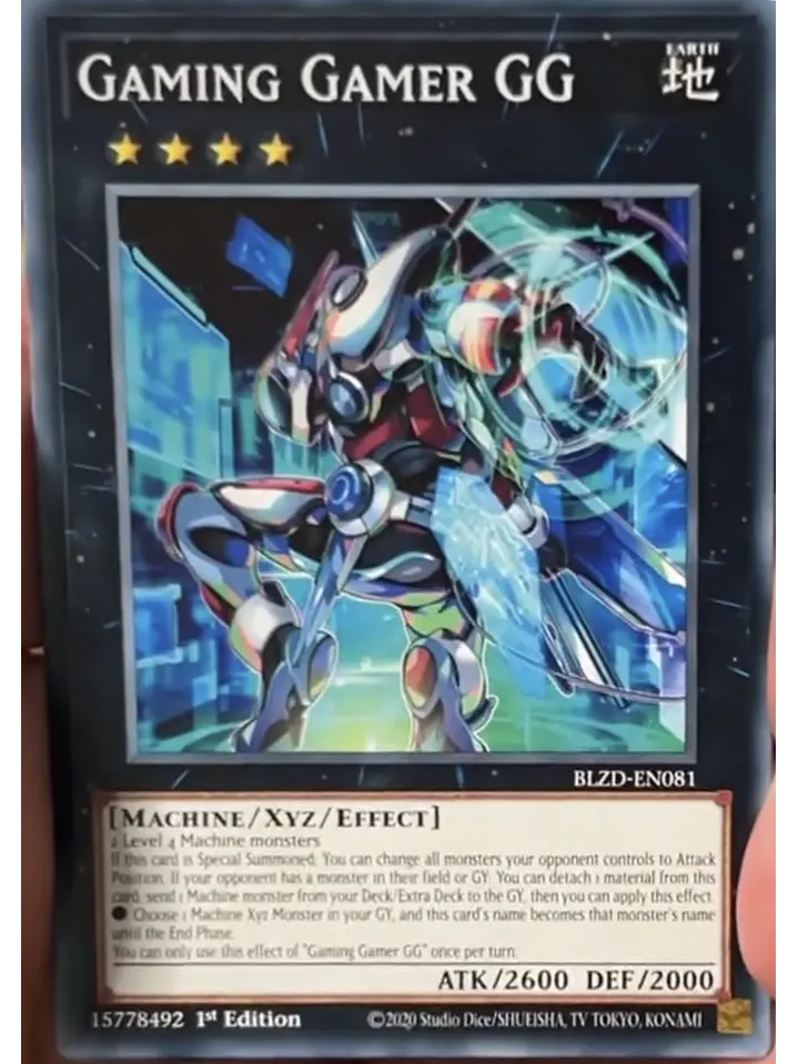 Gaming Gamer GG - BLZD-EN081 - Common 1st Edition 1