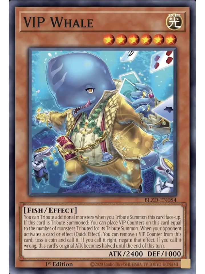 VIP Whale - BLZD-EN084 - Common 1st Edition 1