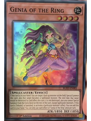 Genia of the Ring - BLZD-EN085 - Super Rare 1st Edition