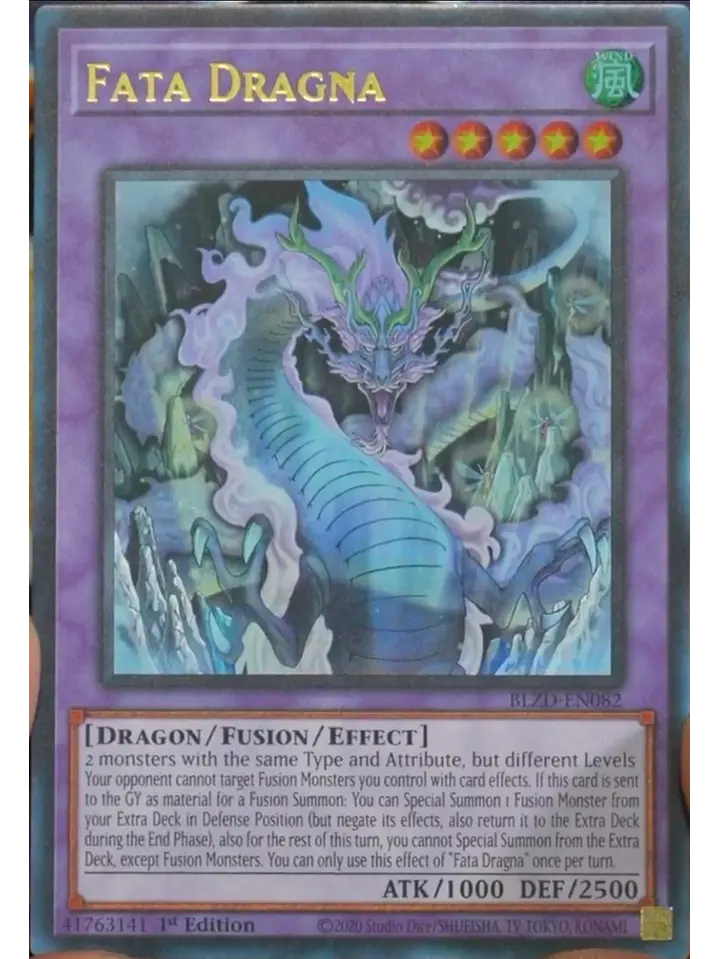 Fata Dragna - BLZD-EN082 - Ultra Rare 1st Edition 1