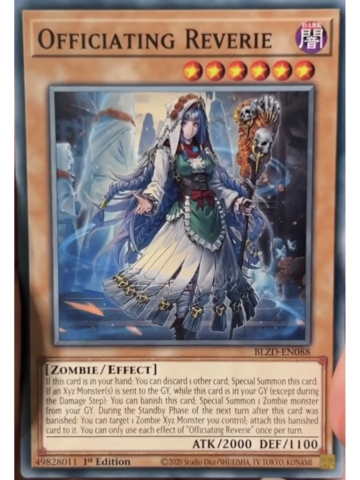 Officiating Reverie - BLZD-EN088 - Common 1st Edition 1