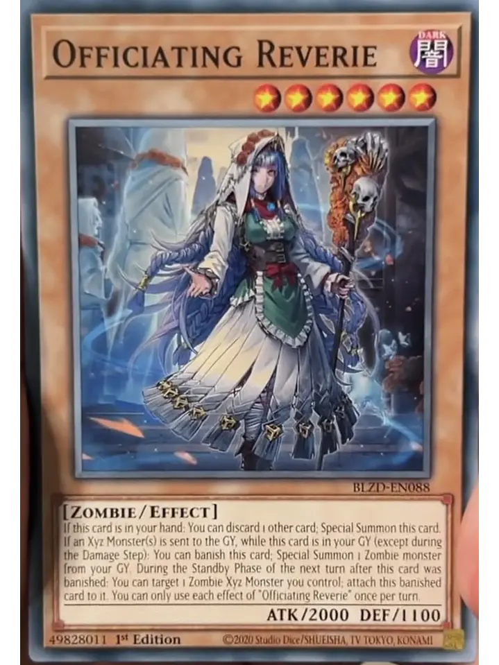 Officiating Reverie - BLZD-EN088 - Common 1st Edition 1