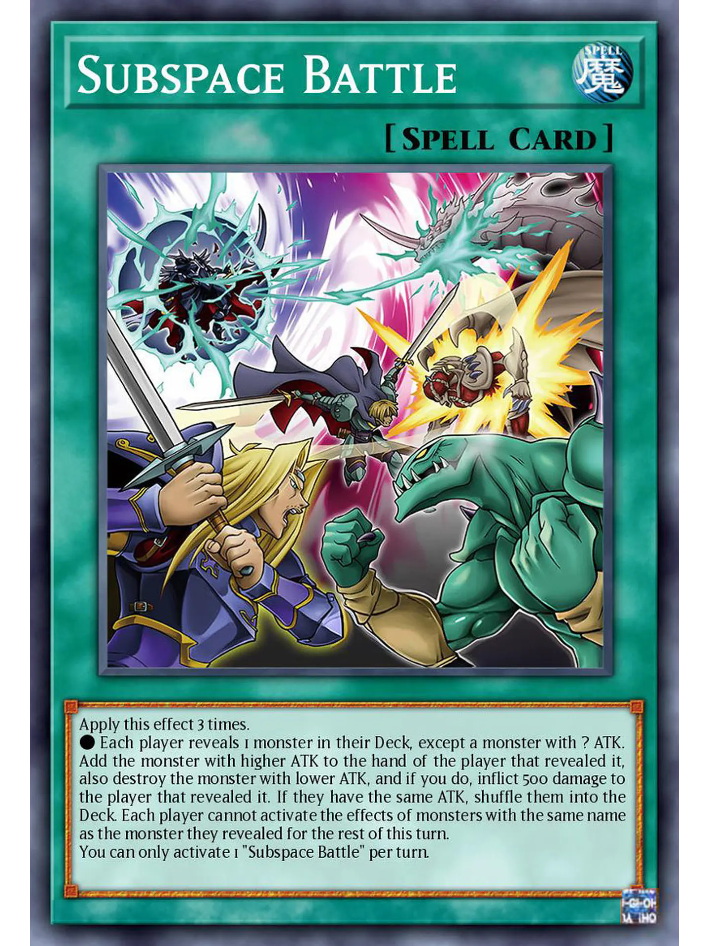 Subspace Battle - BLZD-EN100 - Common 1st Edition 1