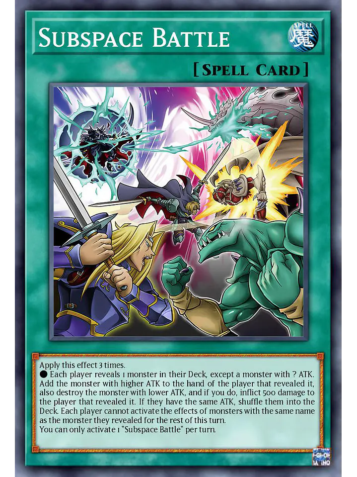 Subspace Battle - BLZD-EN100 - Common 1st Edition 1