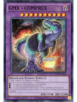 GMX - COMPREX - BLZD-EN093 - Starlight Rare 1st Edition