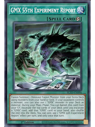 GMX 55th Experiment Report - BLZD-EN094 - Starlight Rare 1st Edition