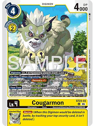ST23-03 U Cougarmon