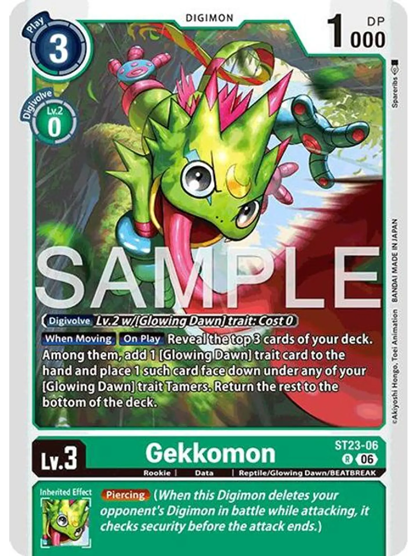 ST23-06 R Gekkomon 1