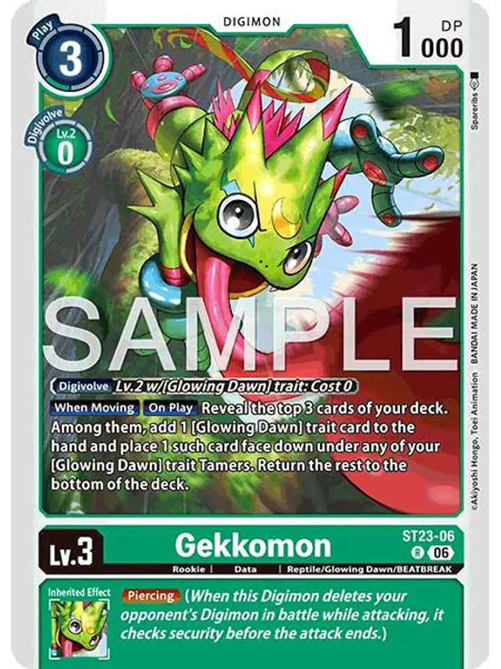 ST23-06 R Gekkomon 1