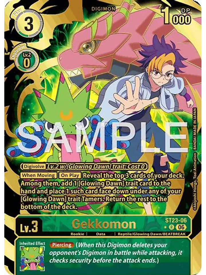 ST23-06 (Rare Pull) Gekkomon 1