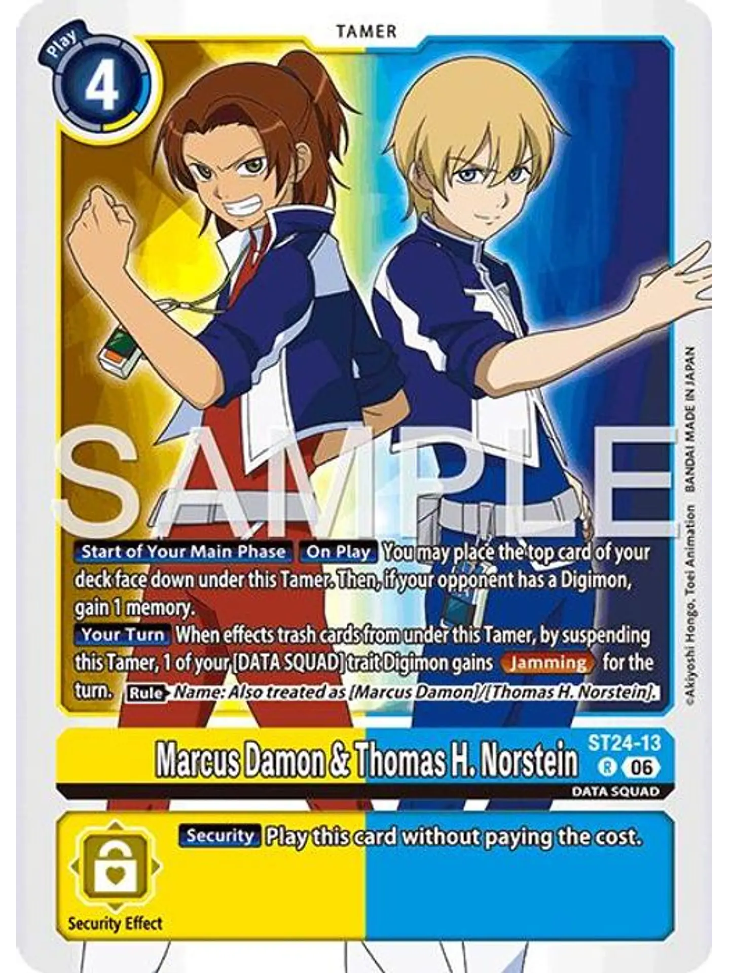 ST24-13 R Marcus Damon & Thomas H. Norstein 1