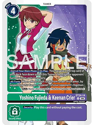 ST24-14 U Yoshino Fujieda & Keenan Crier