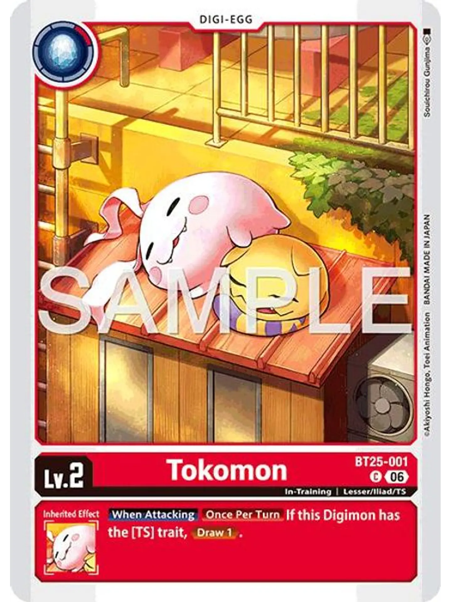 BT25-001 C Tokomon 1