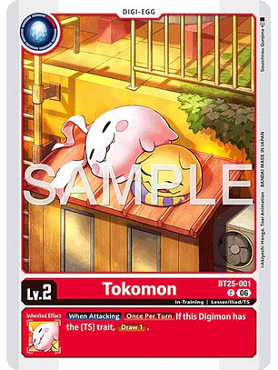 BT25-001 C Tokomon