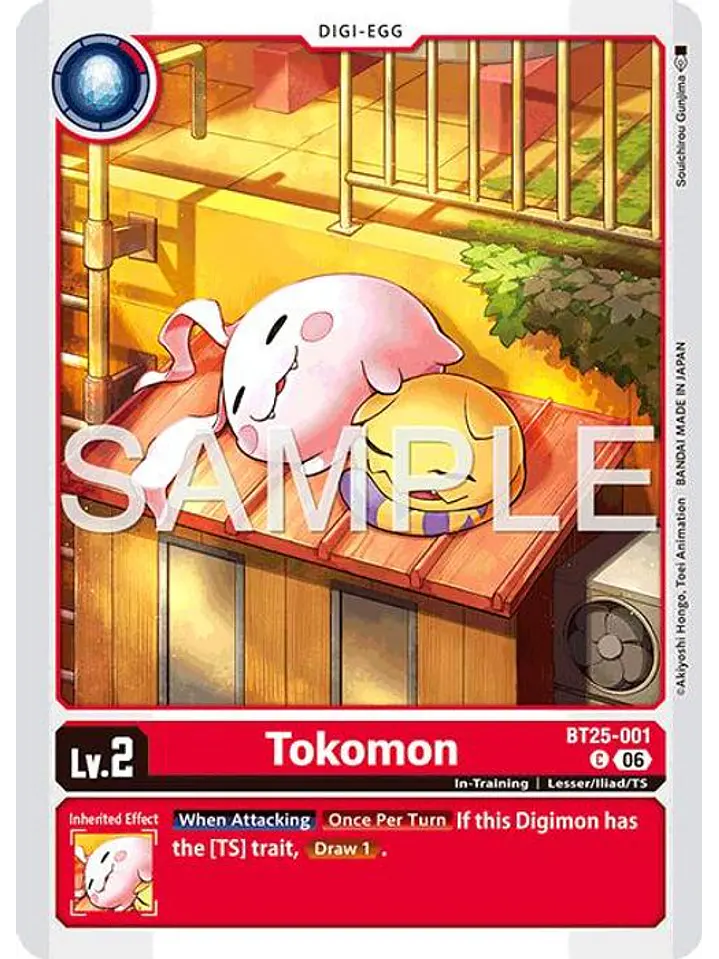 BT25-001 C Tokomon 1