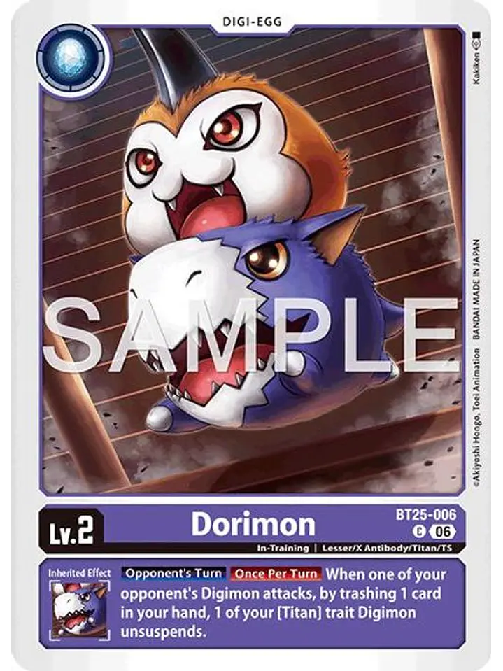 BT25-006 C Dorimon 1
