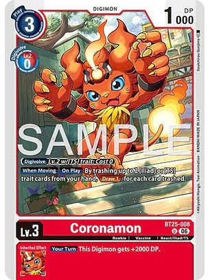 BT25-008 U Coronamon