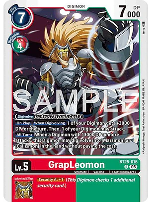 BT25-016 R GrapLeomon