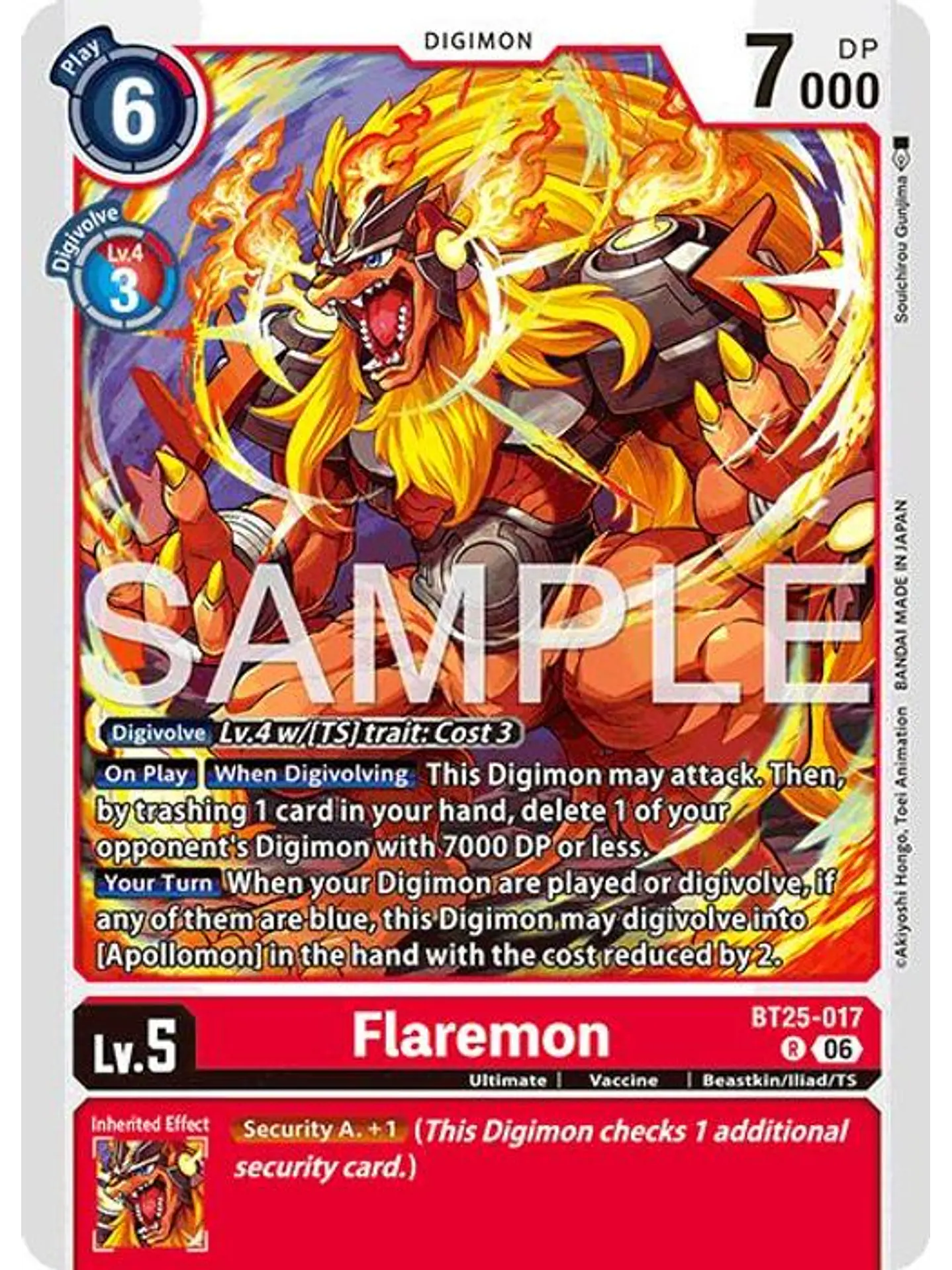 BT25-017 R Flaremon 1
