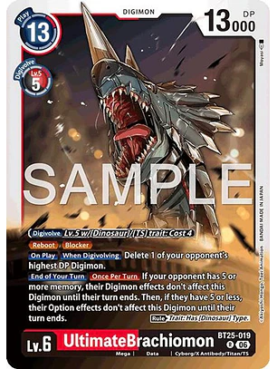 BT25-019 R UltimateBrachiomon