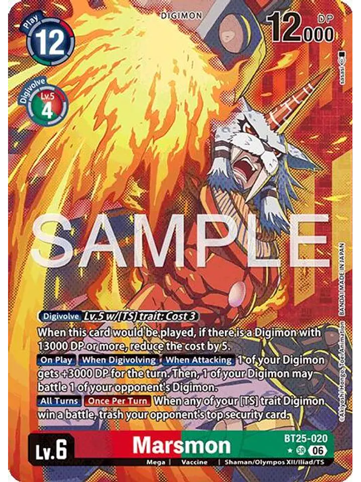 BT25-020 (Alternate Art) Marsmon 1