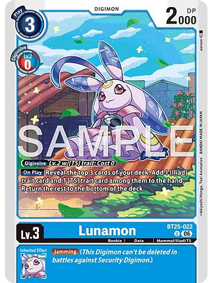 BT25-022 U Lunamon