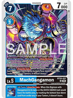 BT25-027 U MachGaogamon