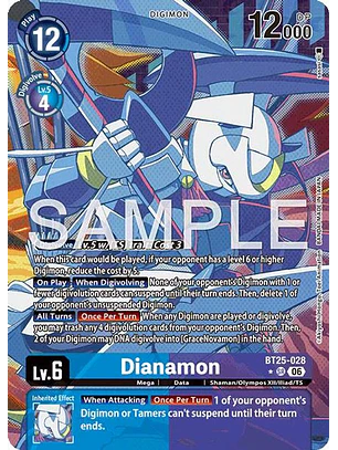 BT25-028 (Alternate Art) Dianamon