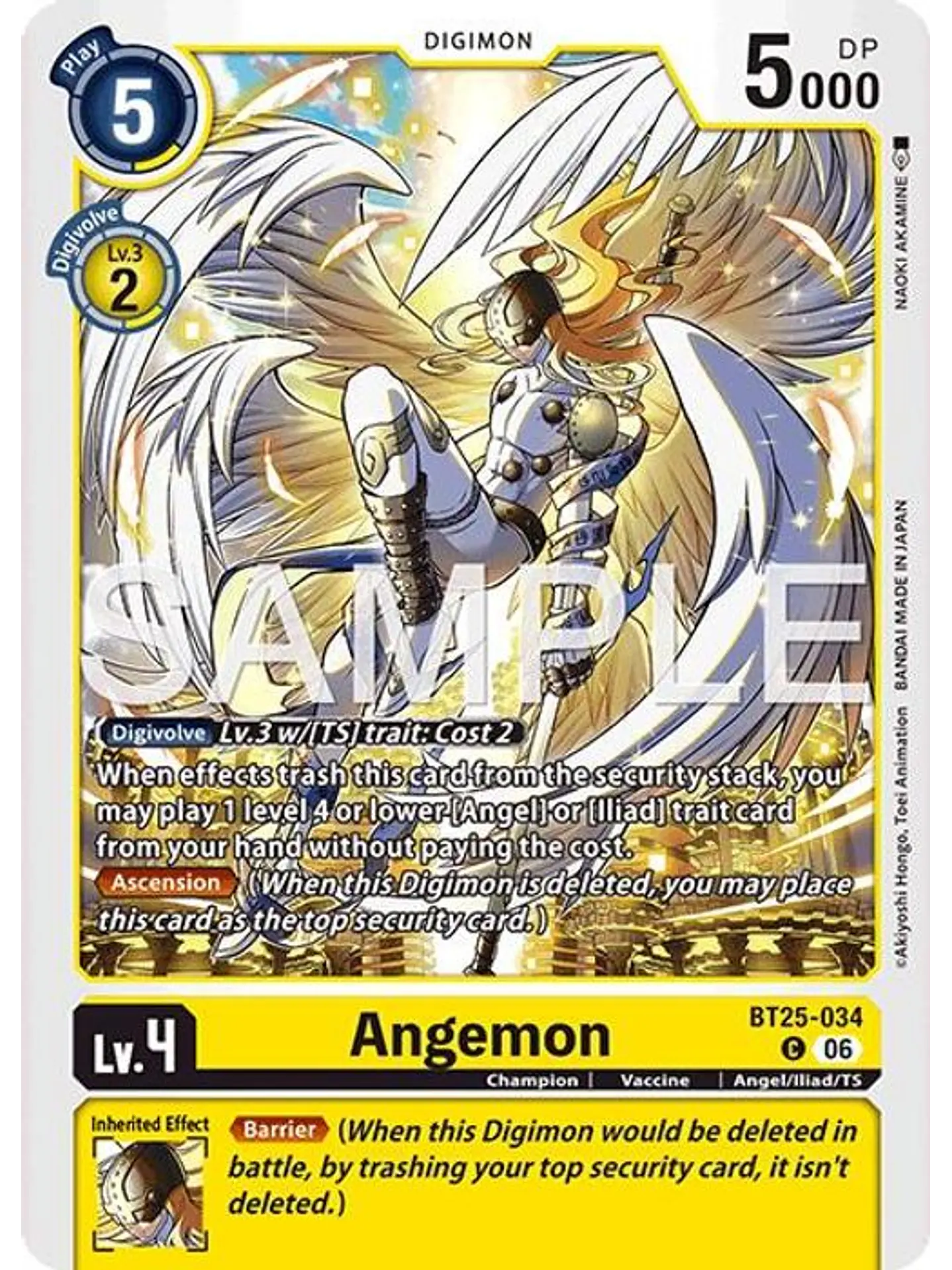 BT25-034 C Angemon 1