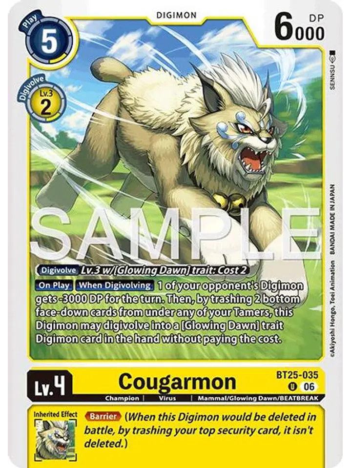 BT25-035 U Cougarmon 1