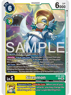 BT25-039 R Sirenmon