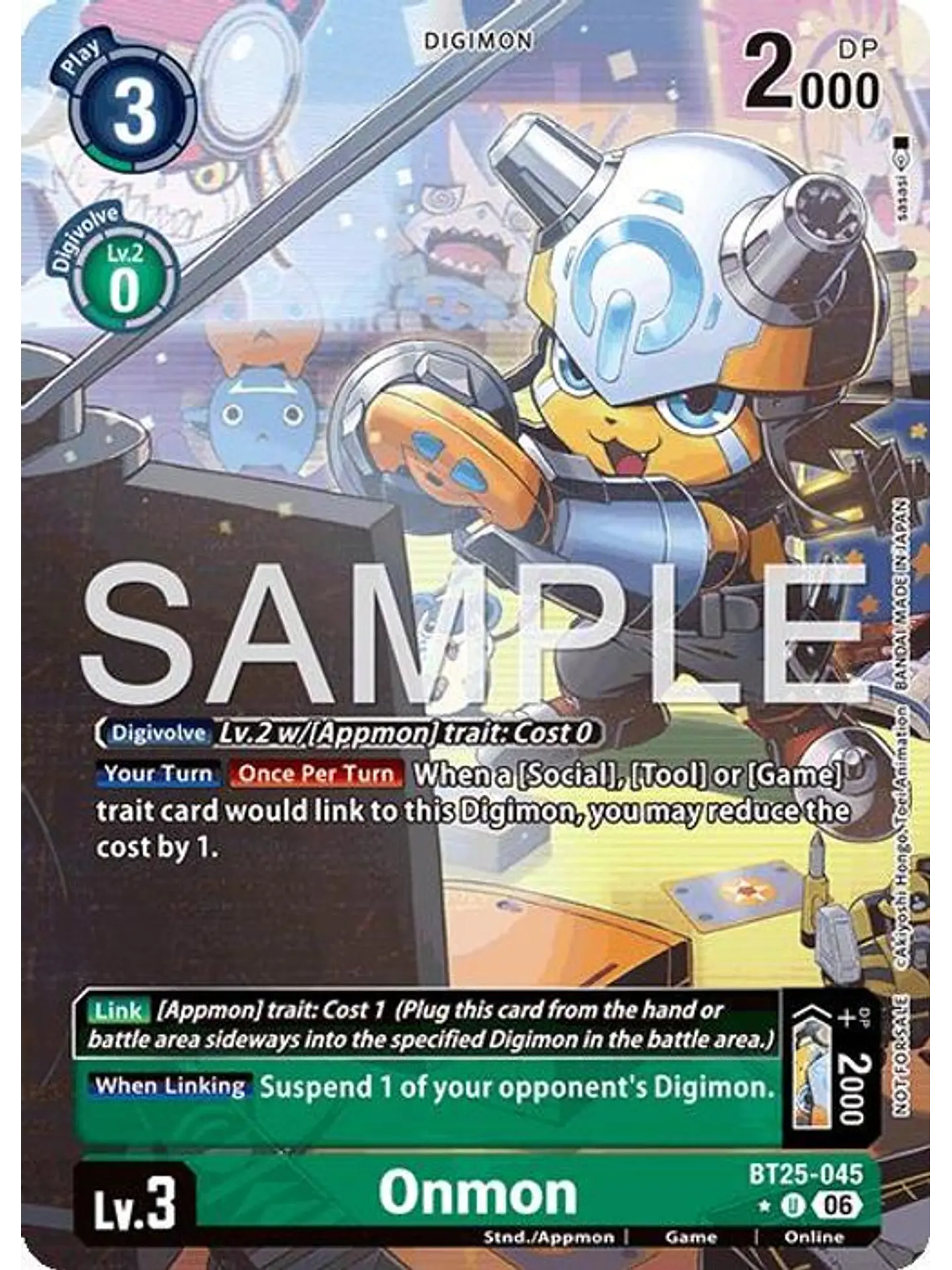 BT25-045 (Alternate Art) Onmon 1