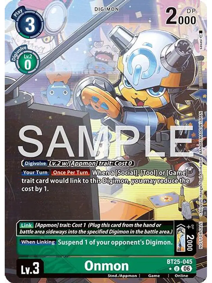 BT25-045 (Alternate Art) Onmon 1