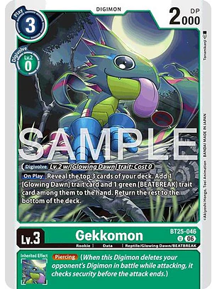 BT25-046 U Gekkomon