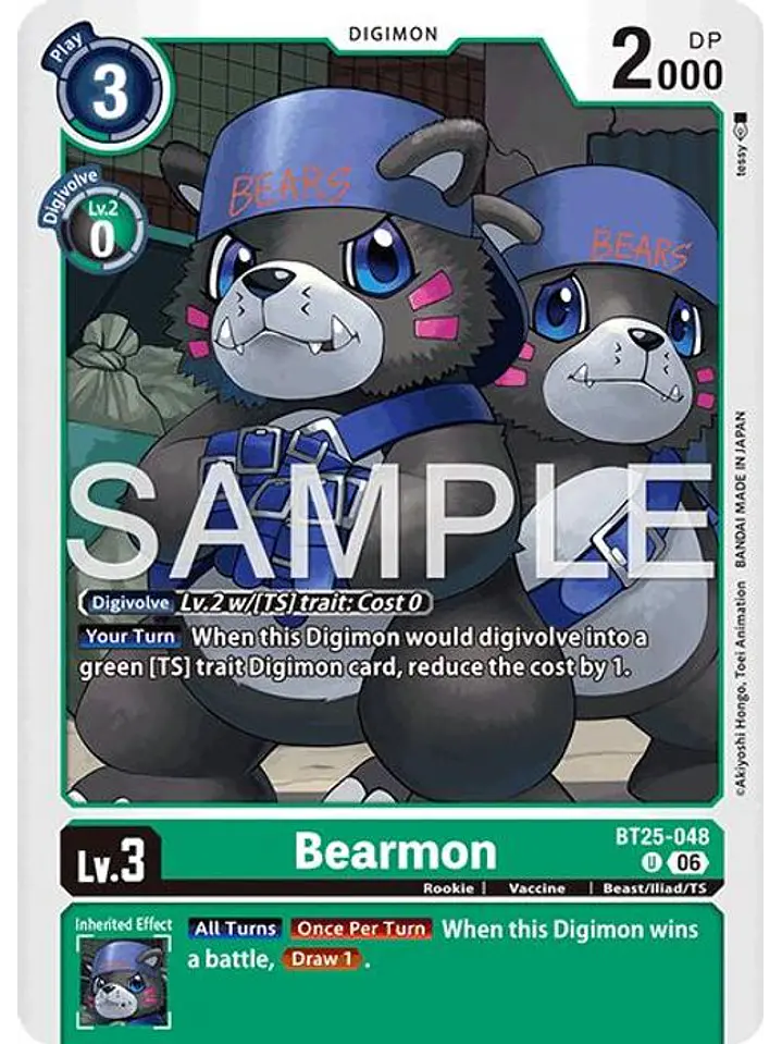 BT25-048 U Bearmon 1