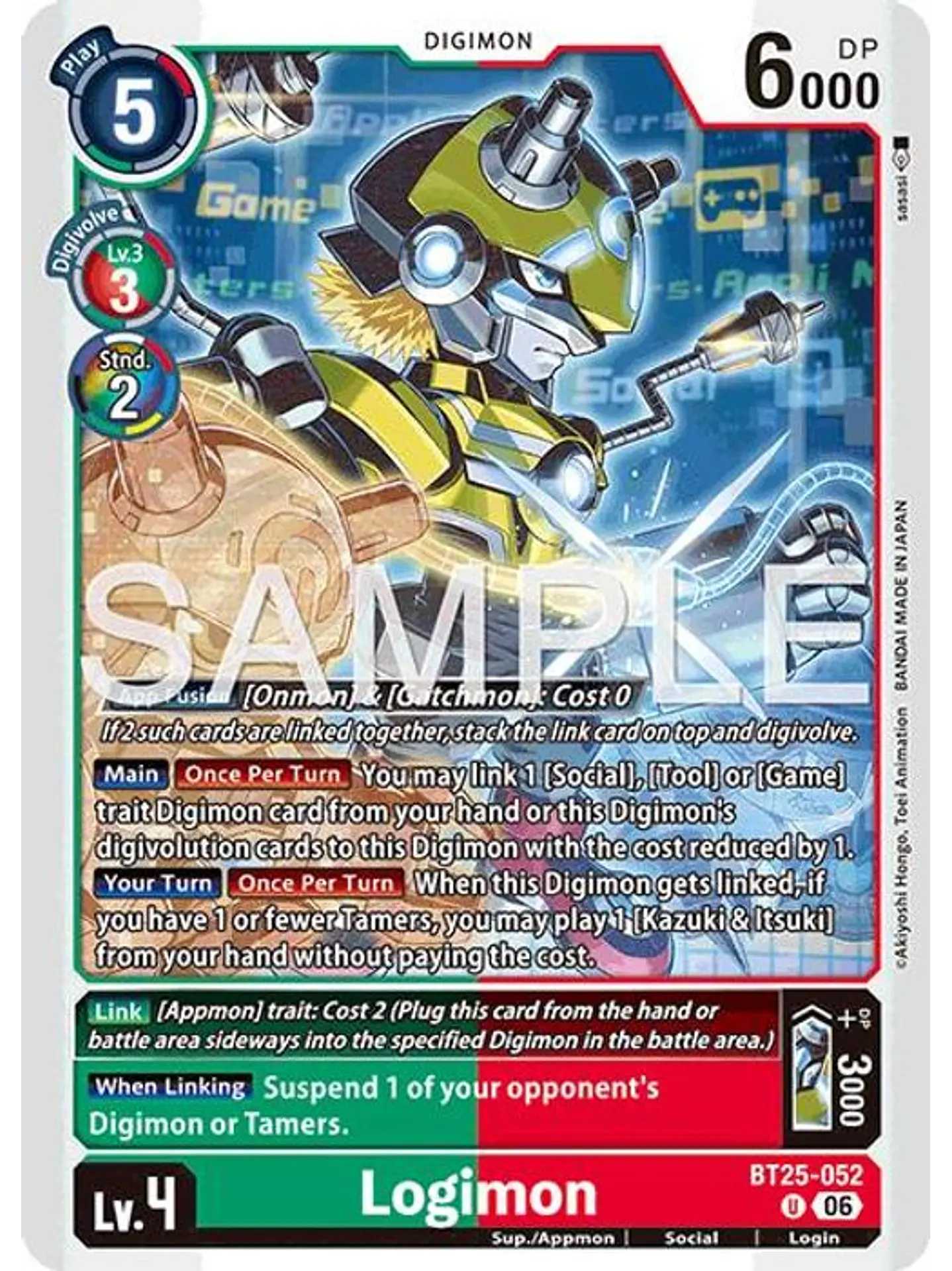 BT25-052 U Logimon 1