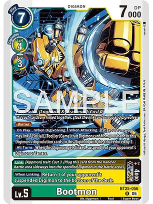 BT25-056 R Bootmon